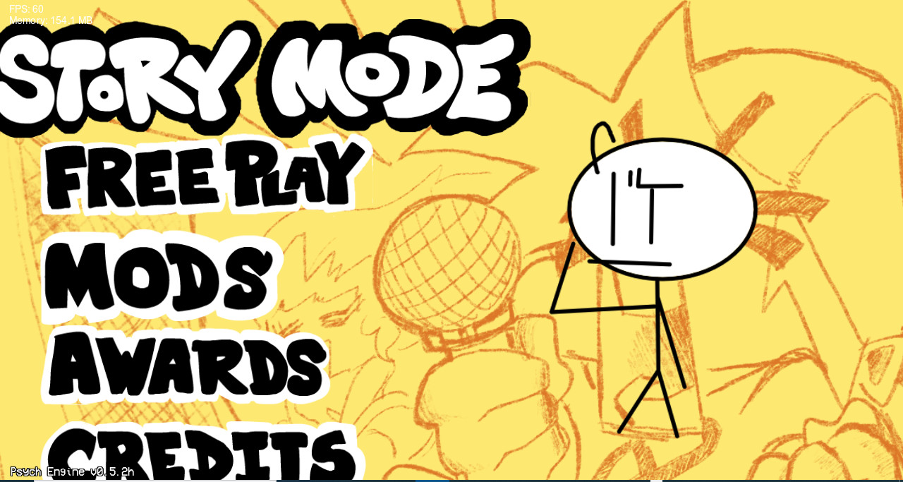 Fnf Other normal mod. Vs stick guy V2 UPDATE! [Friday Night Funkin'] [Mods]