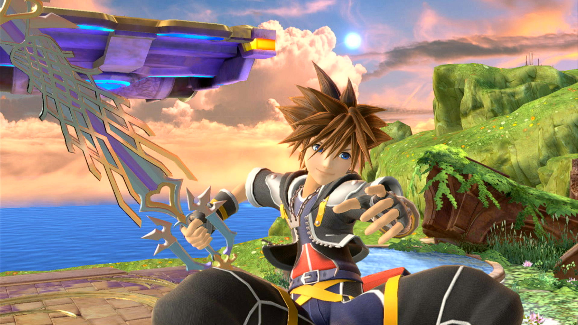 KH2 + KH3 Hair with Ultima Weapons [Super Smash Bros. Ultimate] [Mods]