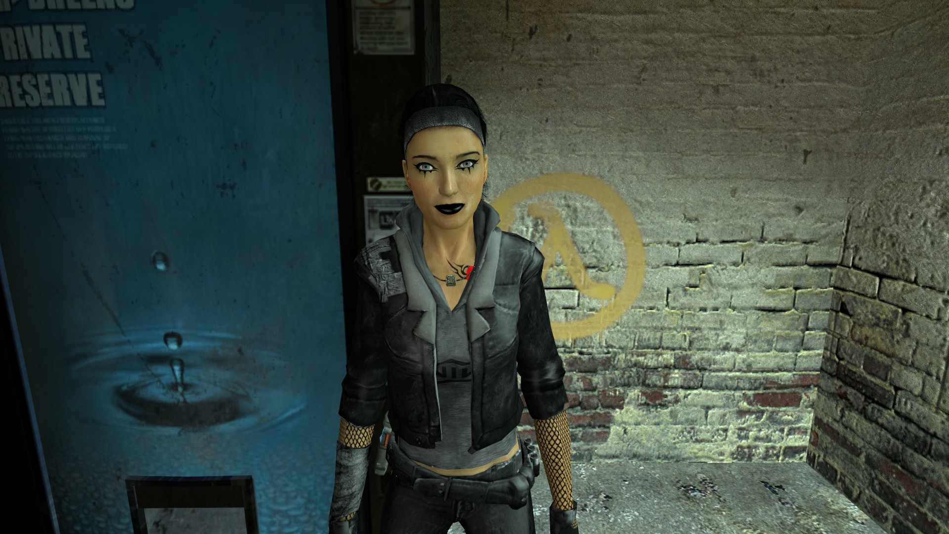 Enhanced Goth Alyx [Half-Life 2] [Mods]