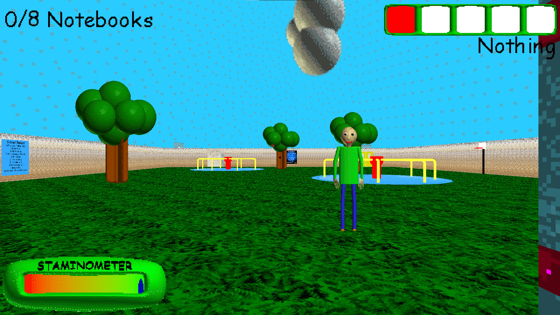 PC / Computer - Baldi's Basics Plus - Baldi (Farmer) - The