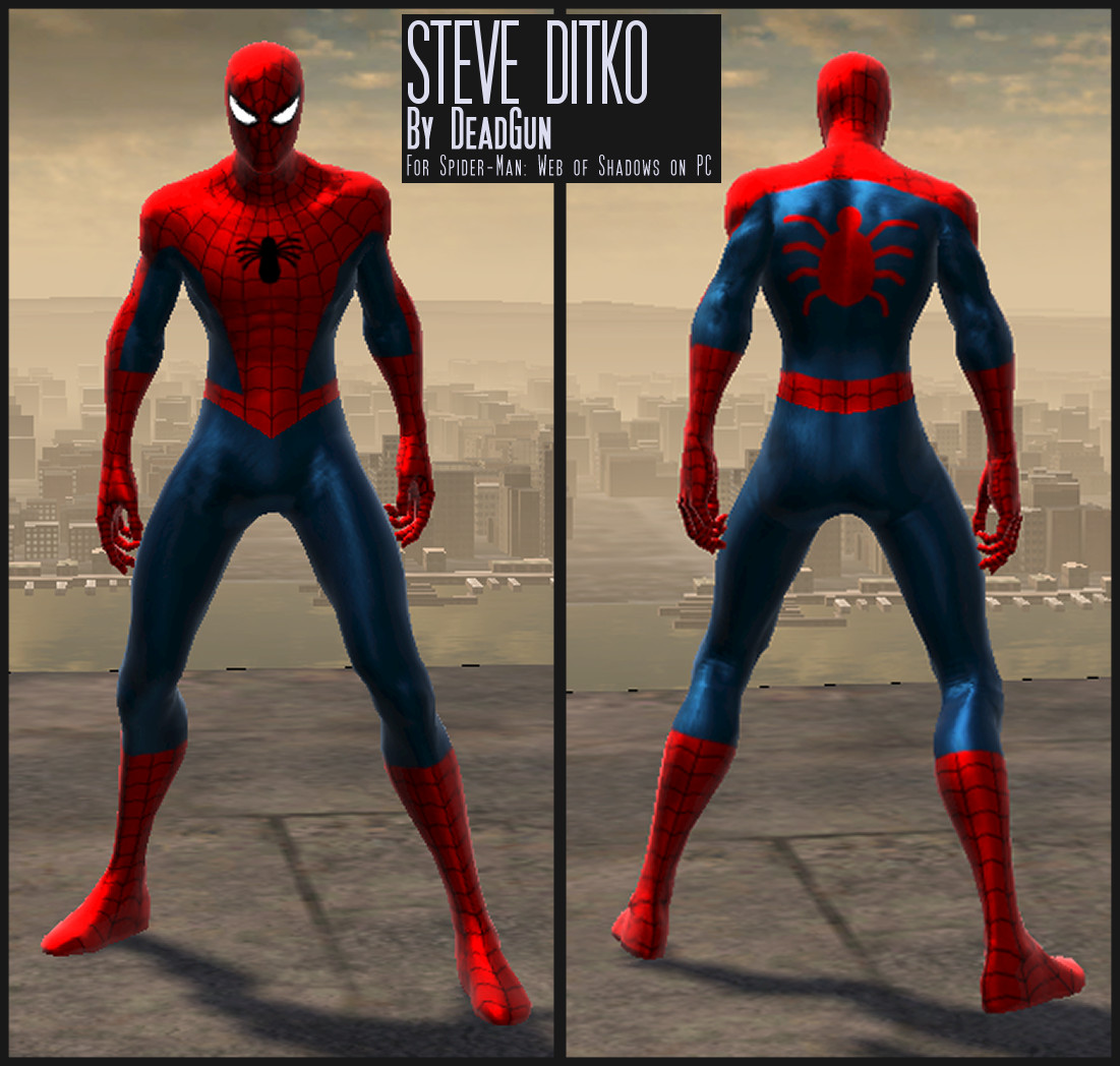 Steve Ditko Suit [Spider-Man: Web of Shadows] [Mods]