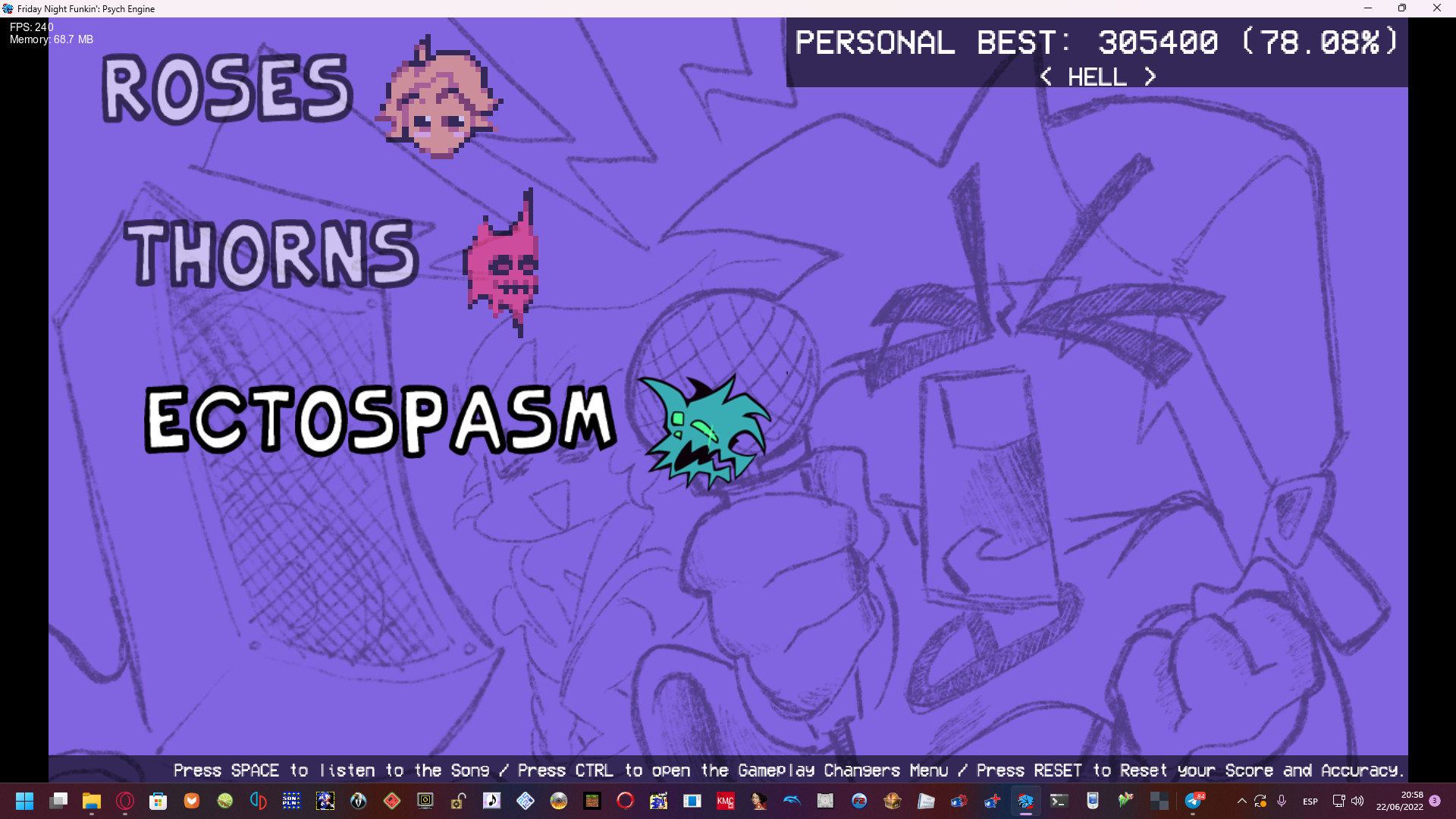 Ectospasm Ported to Psych Engine