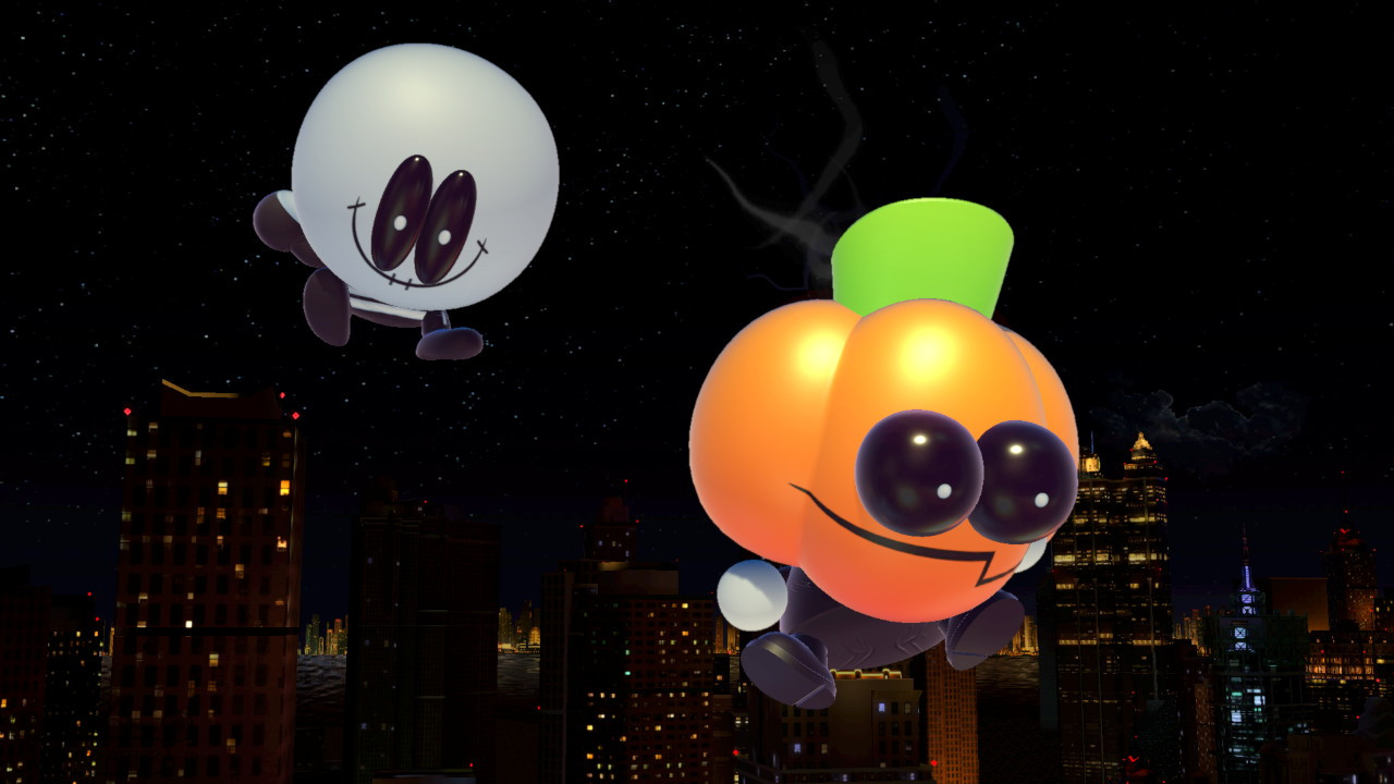 Skid & Pump (Spooky Month Mod Pack) [Super Smash Bros. Ultimate] [Mods]