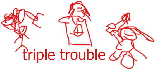 FNF Triple-Trouble but QT KB & GF sings it