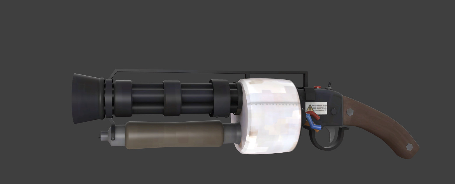 Minigun Scattergun (War Crime) [Team Fortress 2] [Mods]