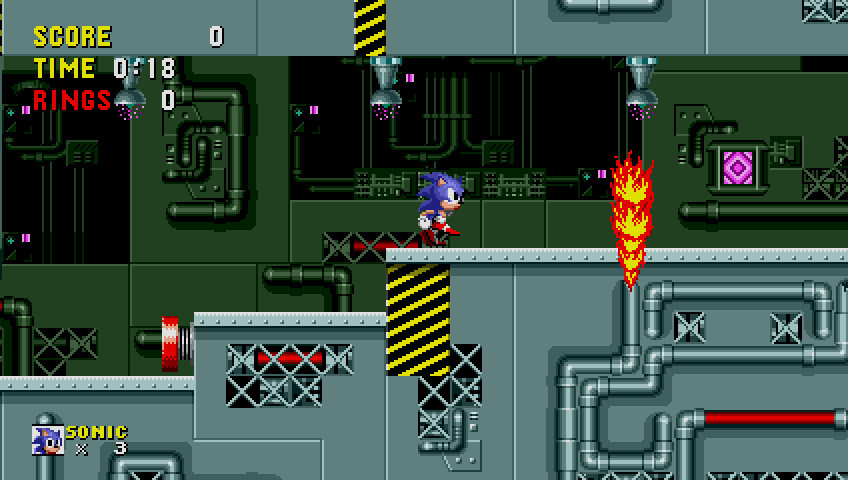 Sonic 1 [Hardcore Edition] Mod for Sonic the Hedgehog (2013) | S1 2013 Mods
