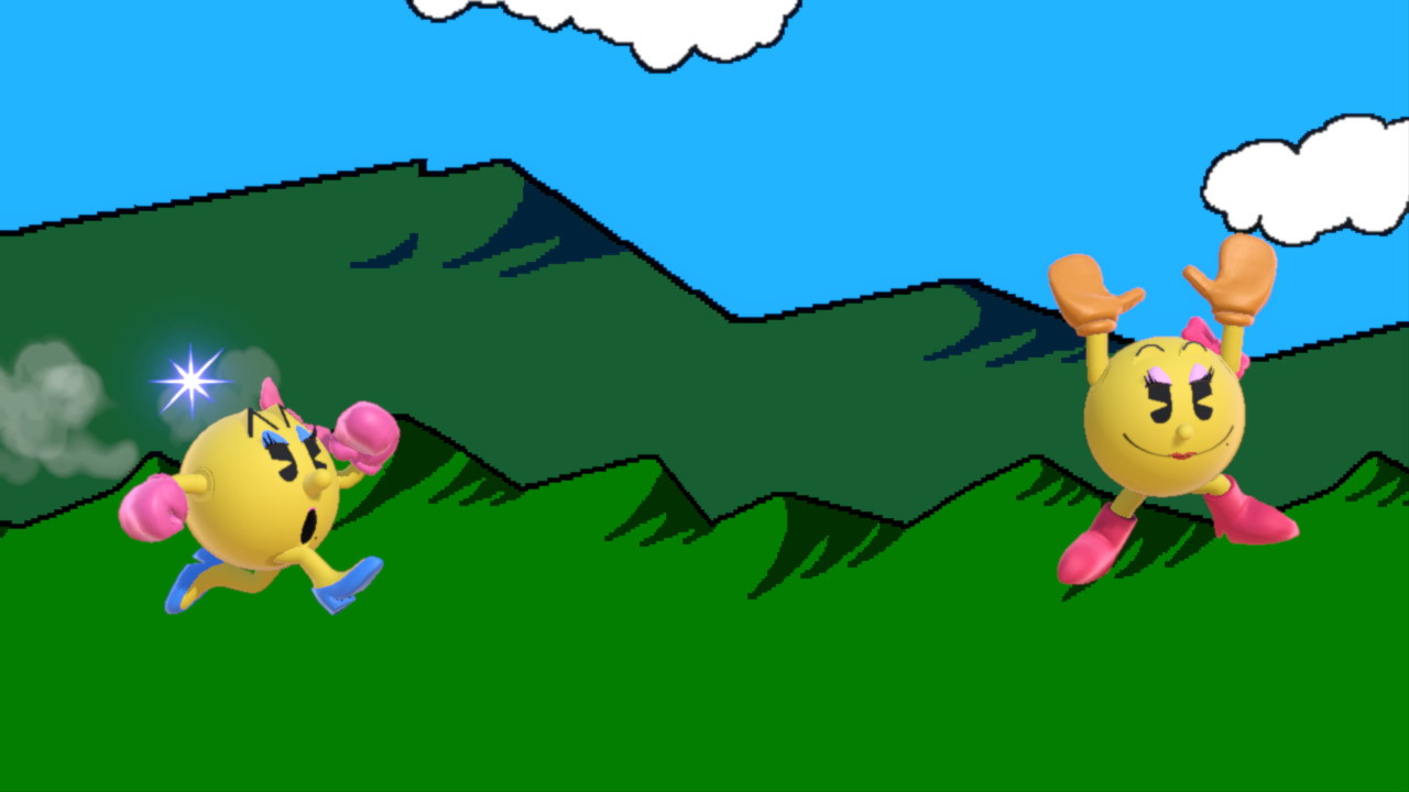 Ms. Pac-Man Mod for Super Smash Bros. Ultimate | SSBU Mods, image size:1280x720