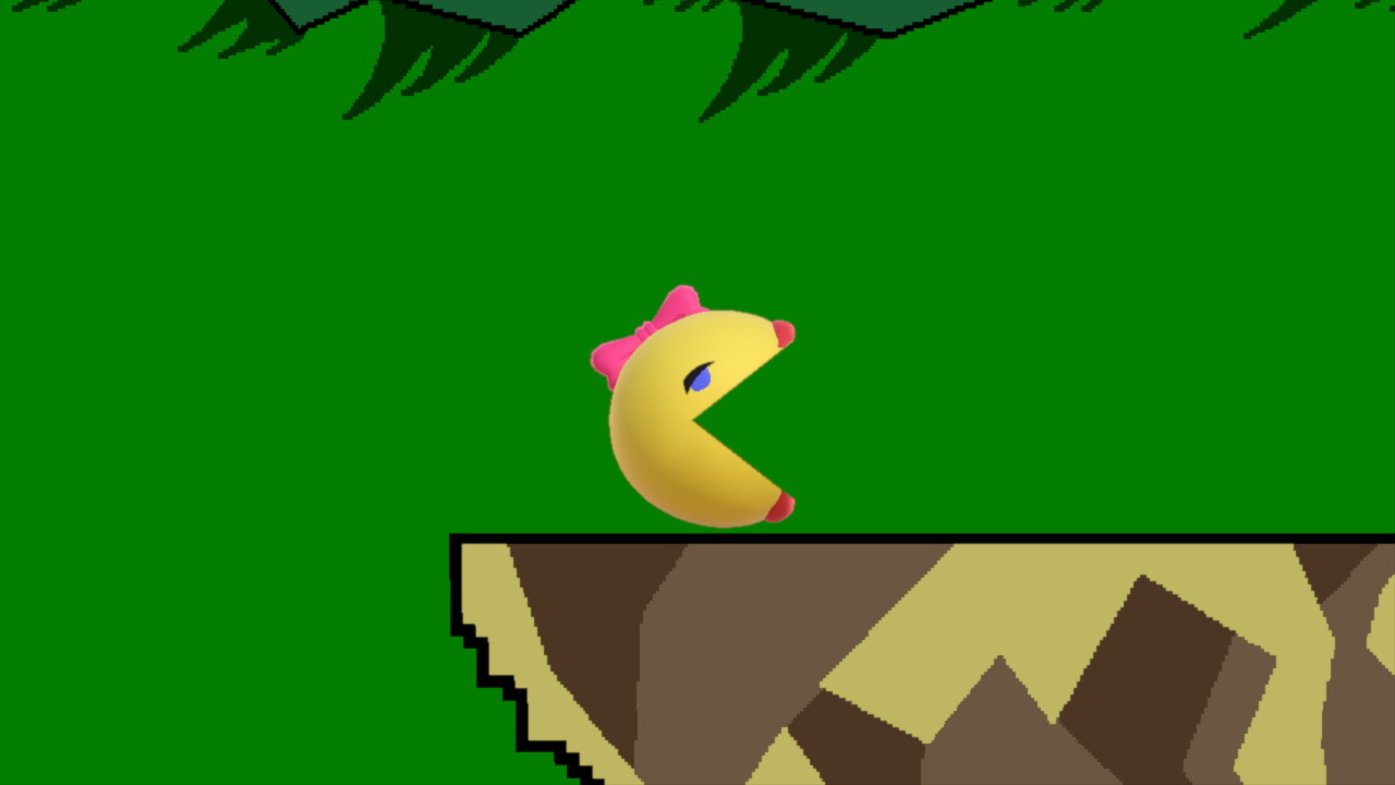 Ms. Pac-Man Mod for Super Smash Bros. Ultimate | SSBU Mods, image size:1280x720