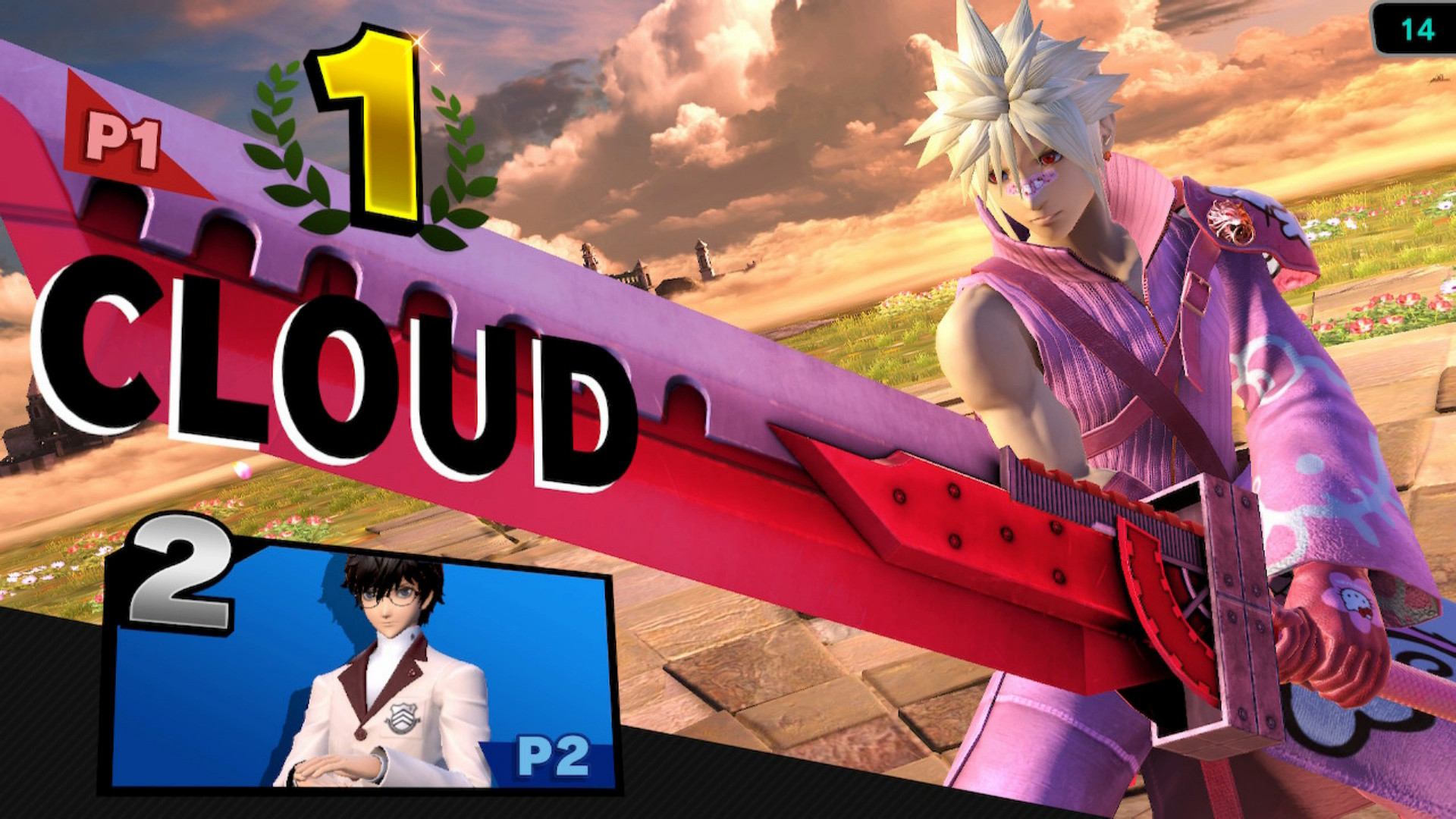 Hello Kitty Cloud [Super Smash Bros. Ultimate] [Mods]