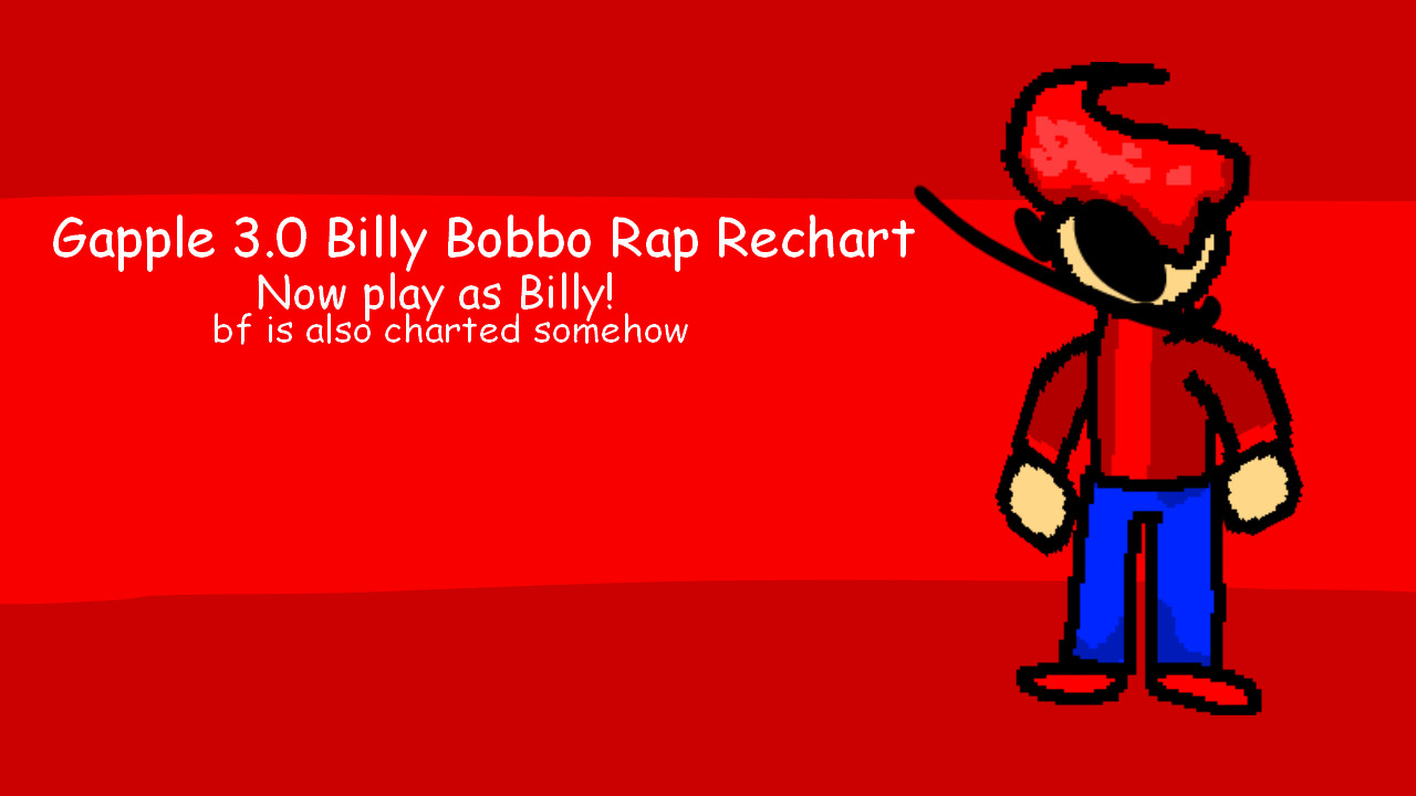 Gapple 3.0 Billy Bobbo Rap Rechart + Reskin!