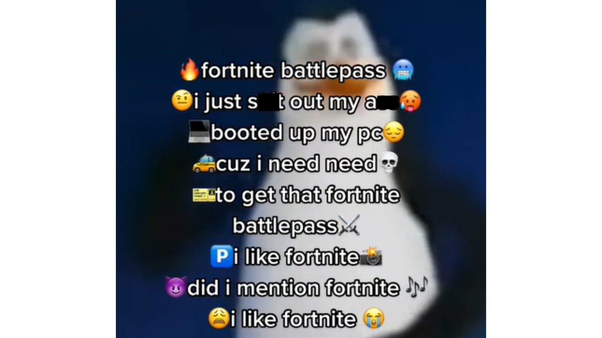 FortNite BATTLE PASS but gf and bf sing it