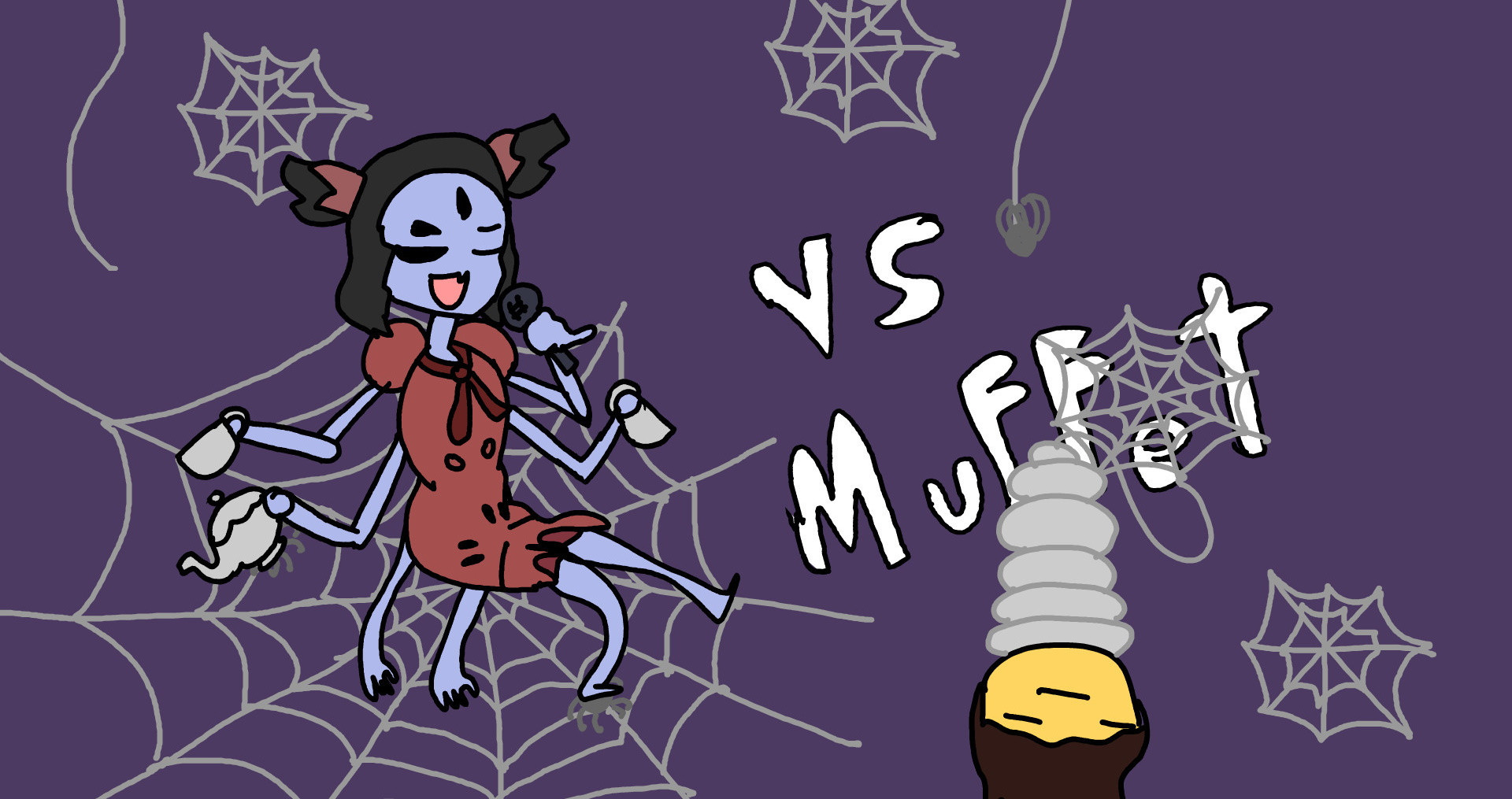 VS Muffet Undertale