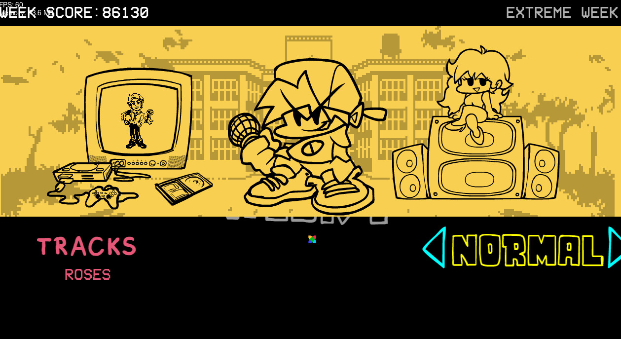 FNF Roses (Ultra Hard Version) New Extreme Week [Friday Night Funkin