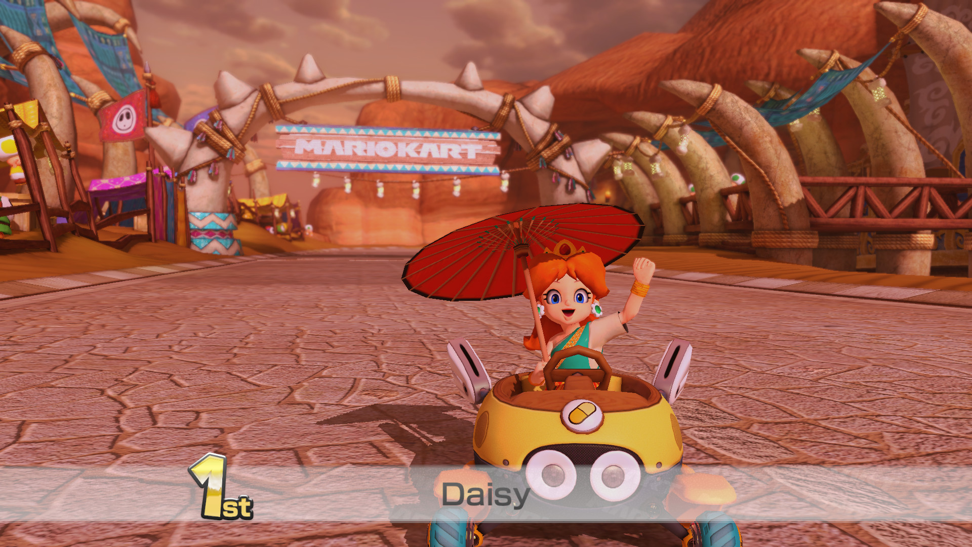 Daisy (Thai Dress) W/ Tour Animations [Mario Kart 8 Deluxe] [Mods]