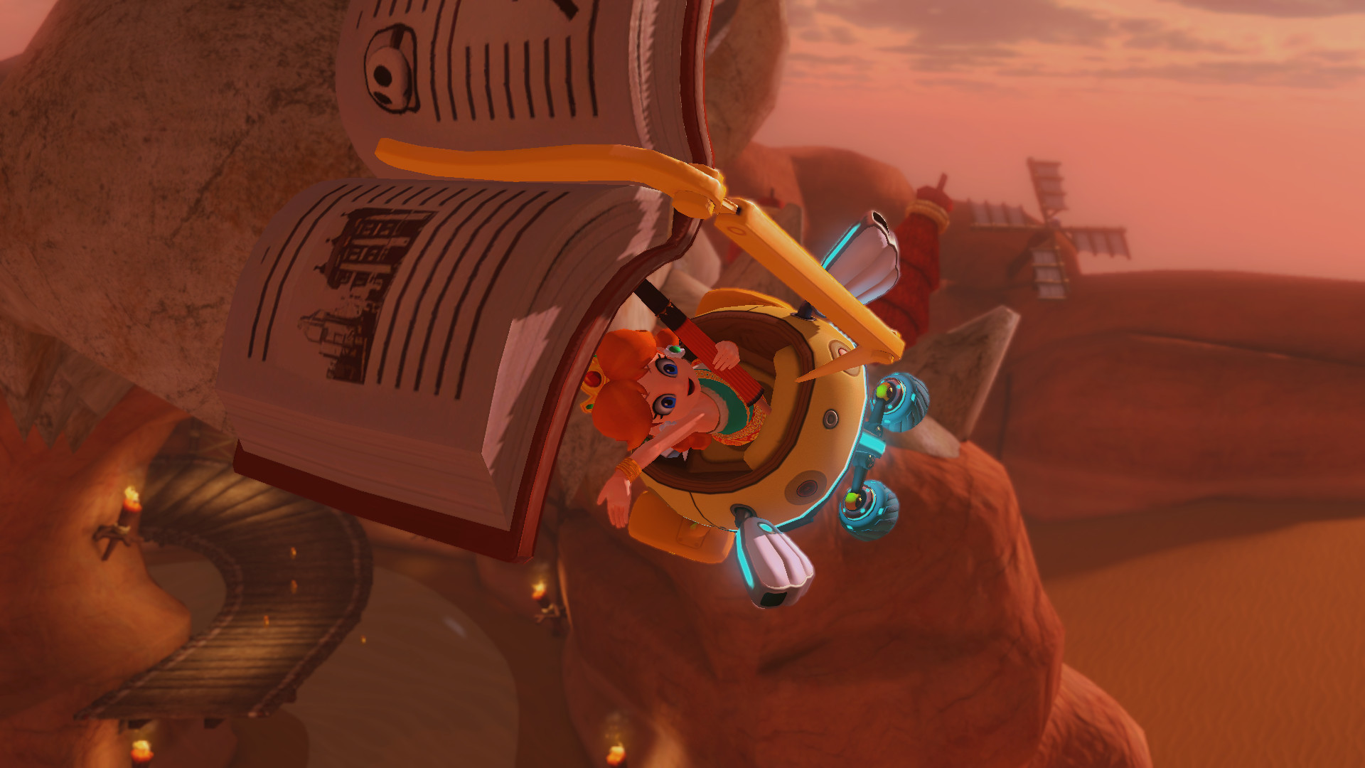 Daisy (Thai Dress) W/ Tour Animations [Mario Kart 8 Deluxe] [Mods]