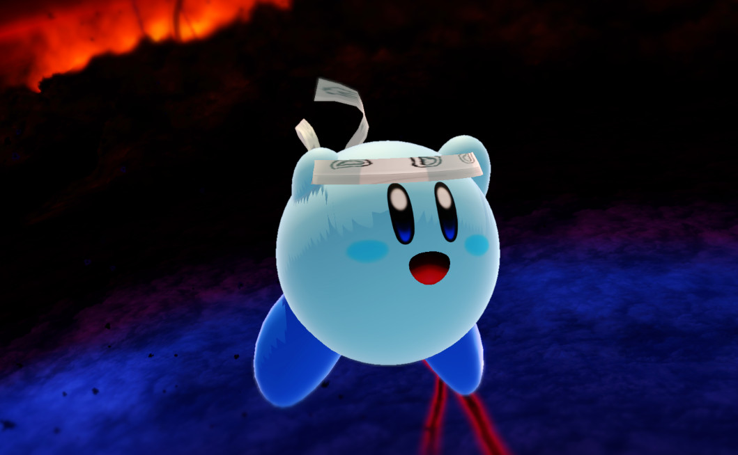 Skylight's Blue Kirby [Super Smash Bros. Ultimate] [Mods]
