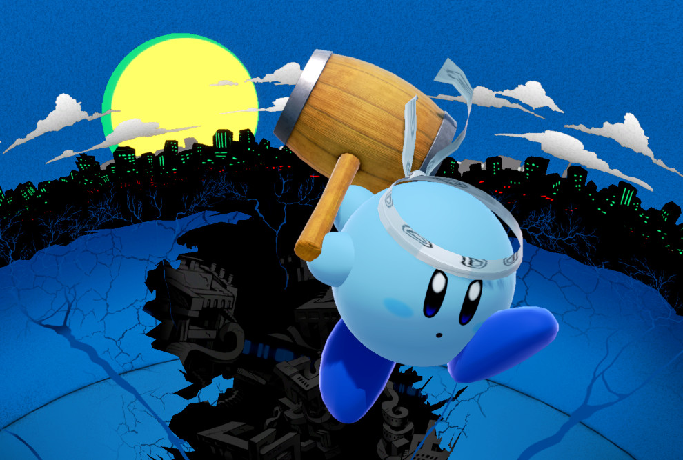 Skylight's Blue Kirby [Super Smash Bros. Ultimate] [Mods]