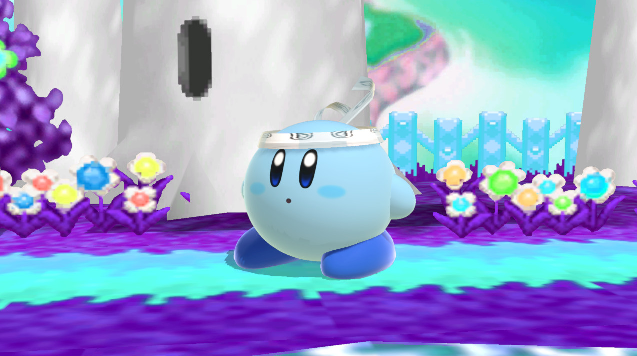 Skylight's Blue Kirby [Super Smash Bros. Ultimate] [Mods]