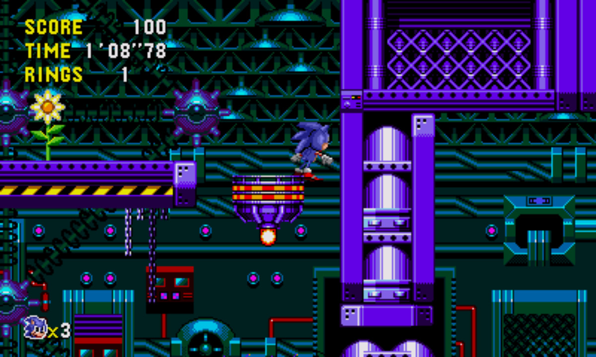 Sonic's Western Spin Mod for Sonic CD (2011) | SCD Mods
