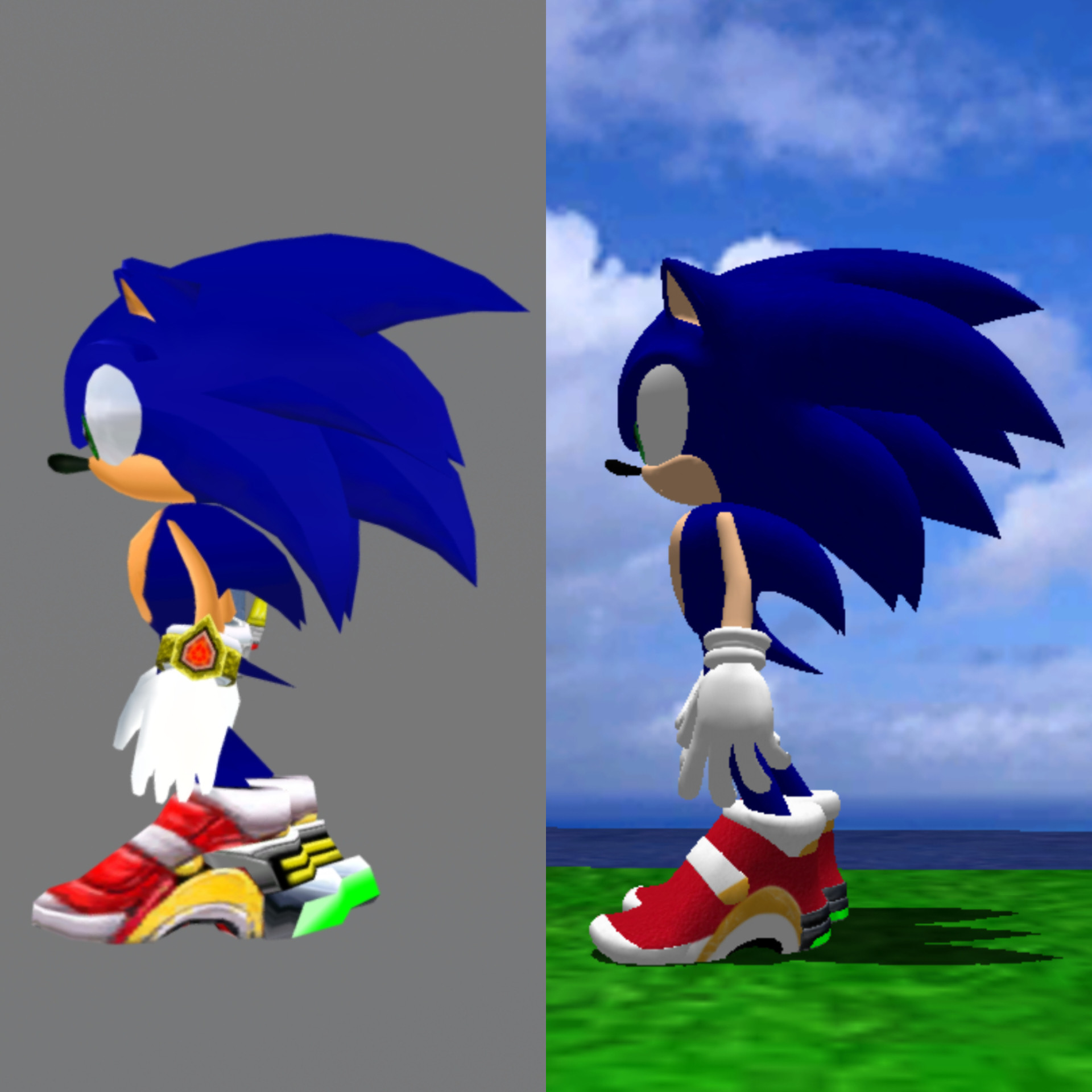 Custom SA2 Sonic [OLD] [Sonic Adventure 2] [Mods]