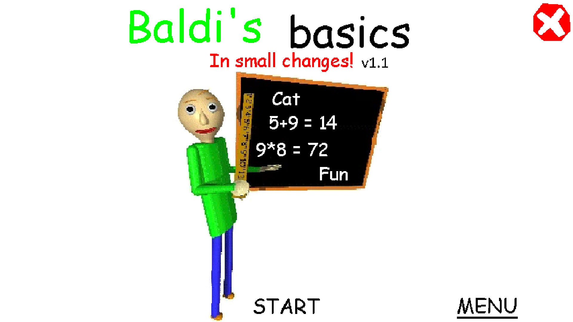 Fun With Baldi's Basics Mod Menu 