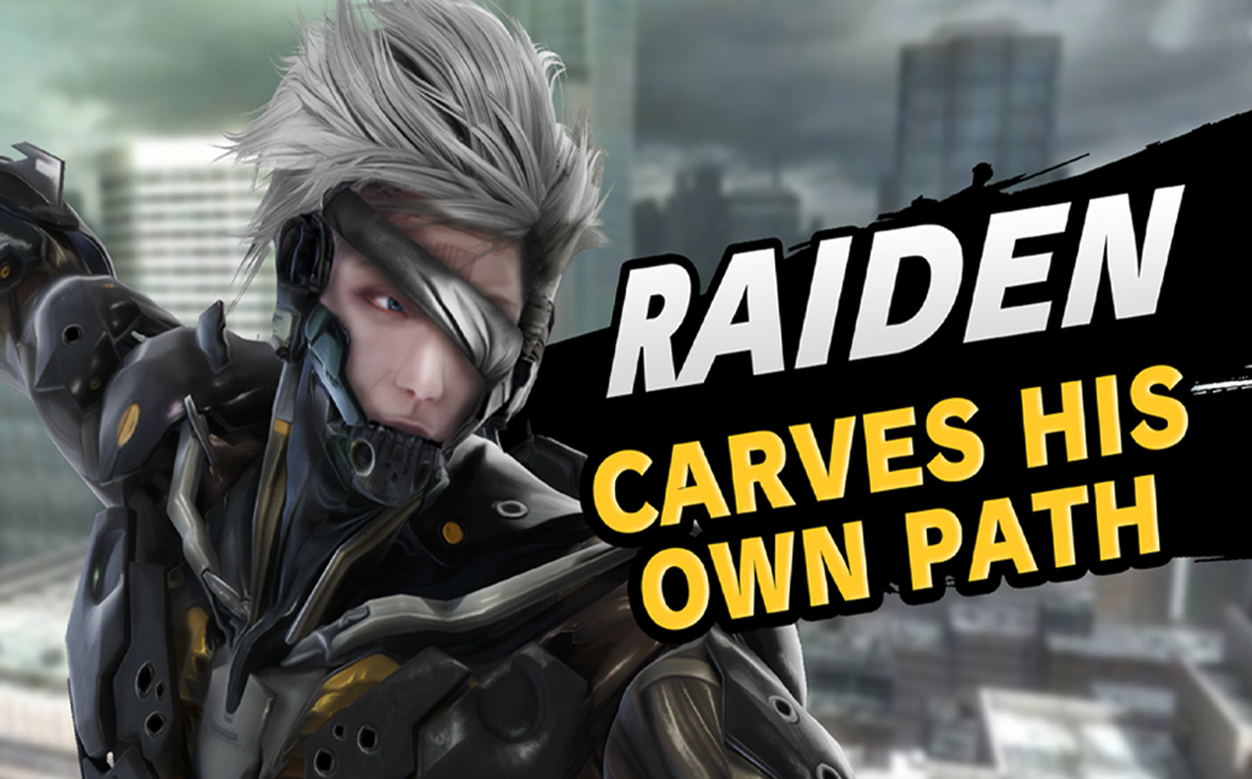 I made raiden (as close as I could) from metal gear rising