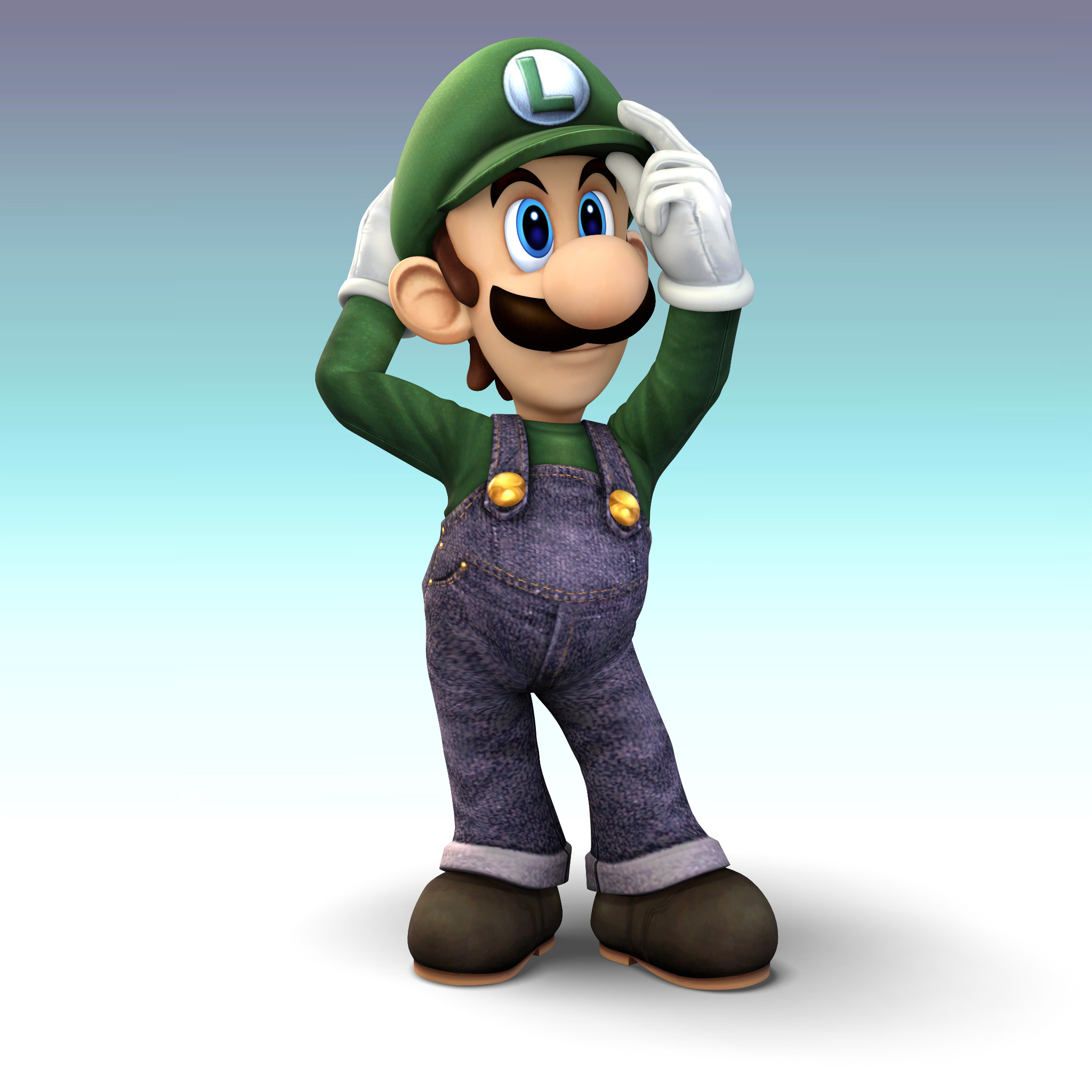 Brawl Luigi Pose Cosmetic Pack [Super Smash Bros. Brawl] [Mods]