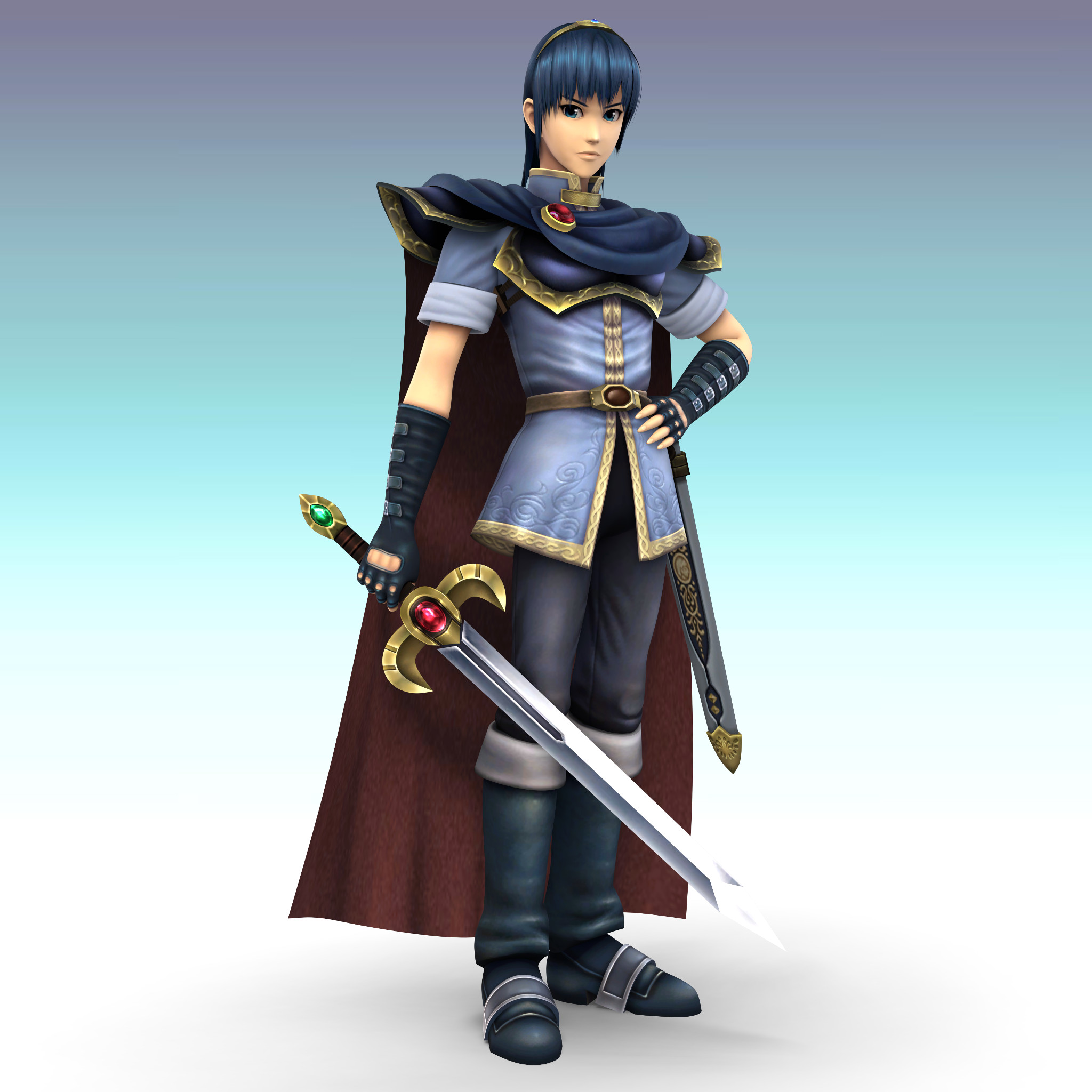 Brawl Marth Pose Cosmetic Pack [super Smash Bros. Brawl] [mods]