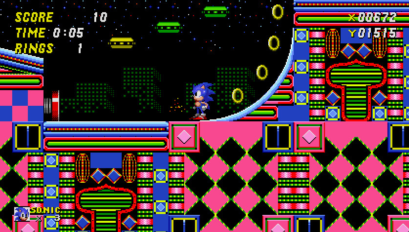 sonic 2 beta casino night zone