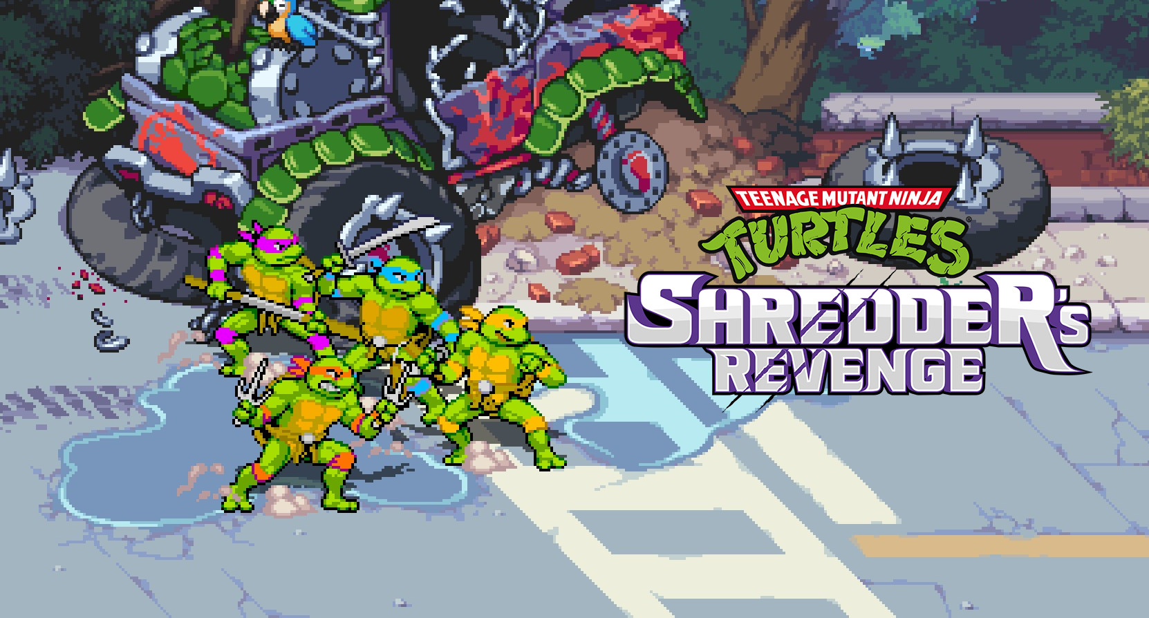 Arcade color palette [Teenage Mutant Ninja Turtles Shredder's Revenge