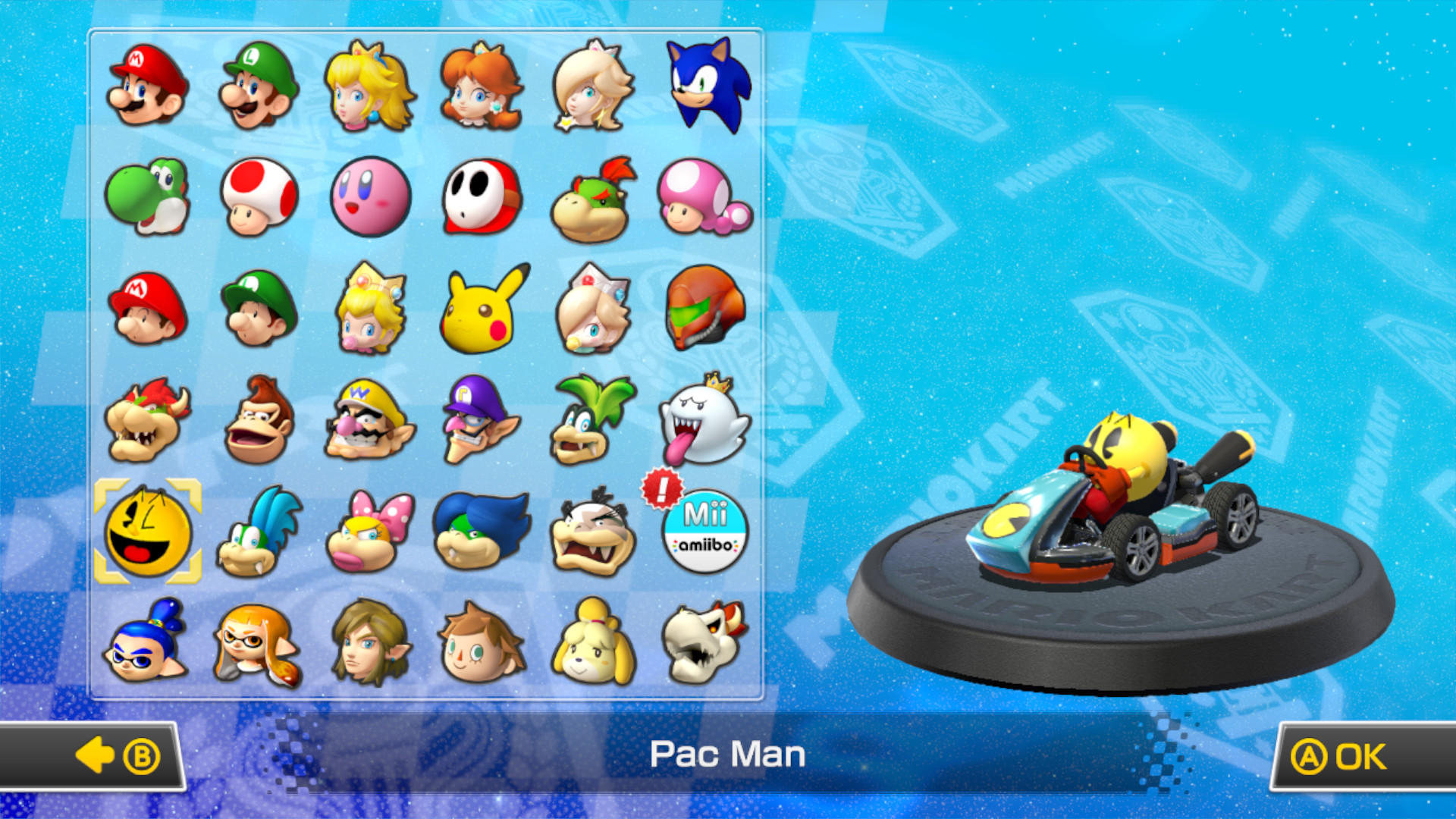 Pac Man HD UI Icons [Mario Kart 8] [Mods]