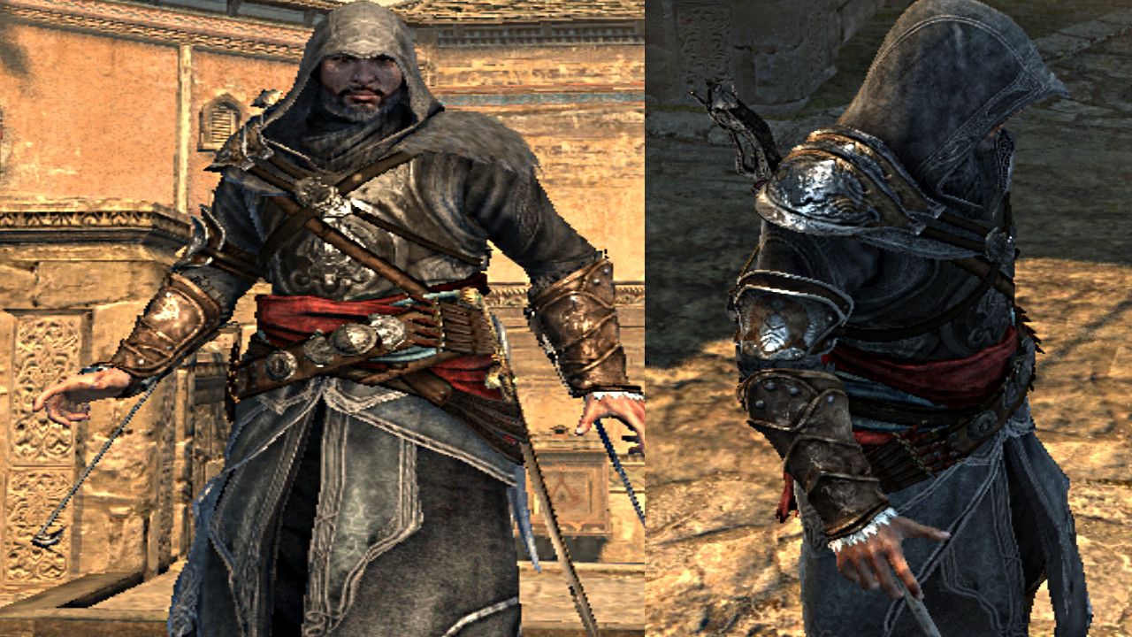 Assassin's Creed Revelations Altaïr outfit recolor to Black 