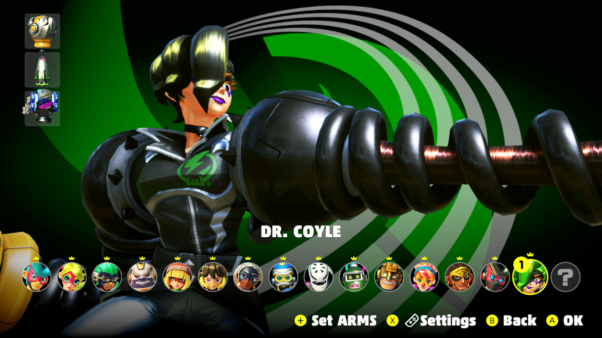 Goth Coyle [ARMS] [Mods]
