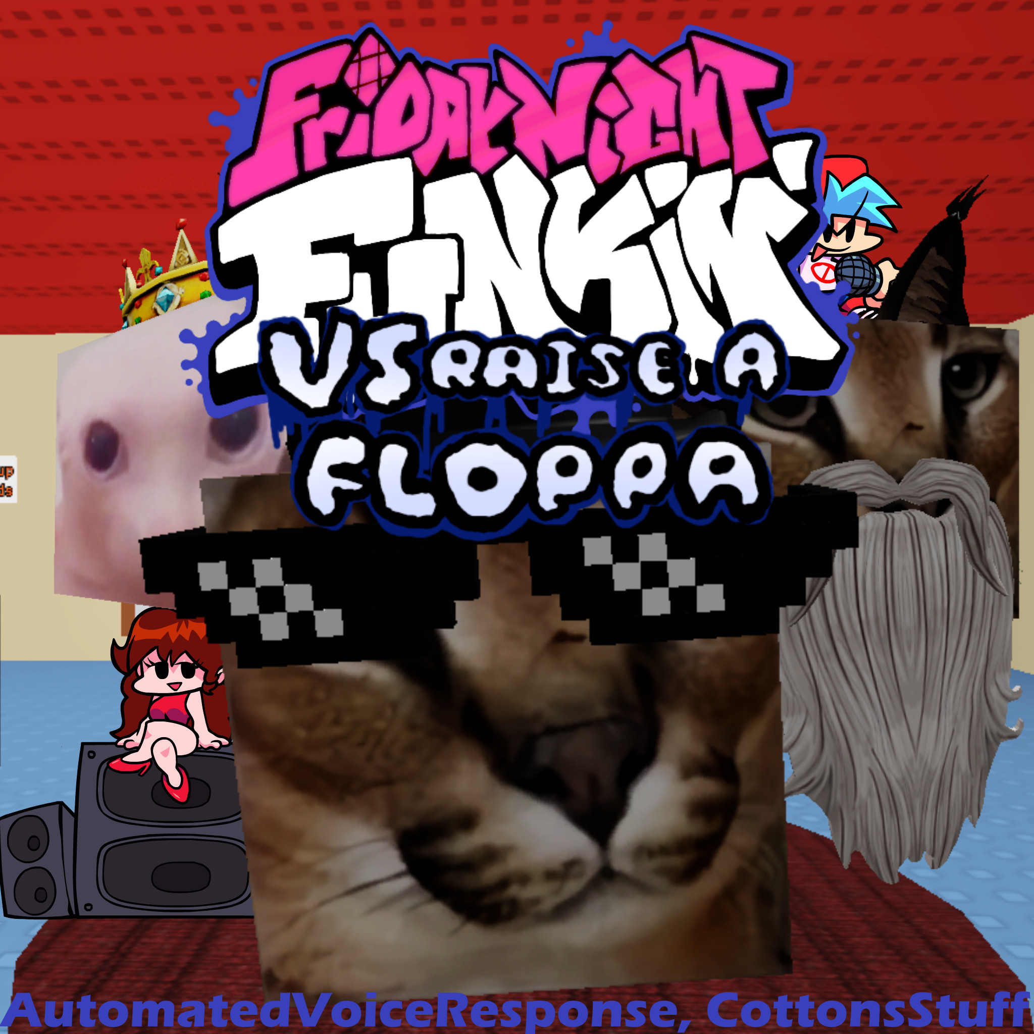 Raise a funkin floppa' V3.5!!!!!!!!!!! [Friday Night Funkin'] [Mods]