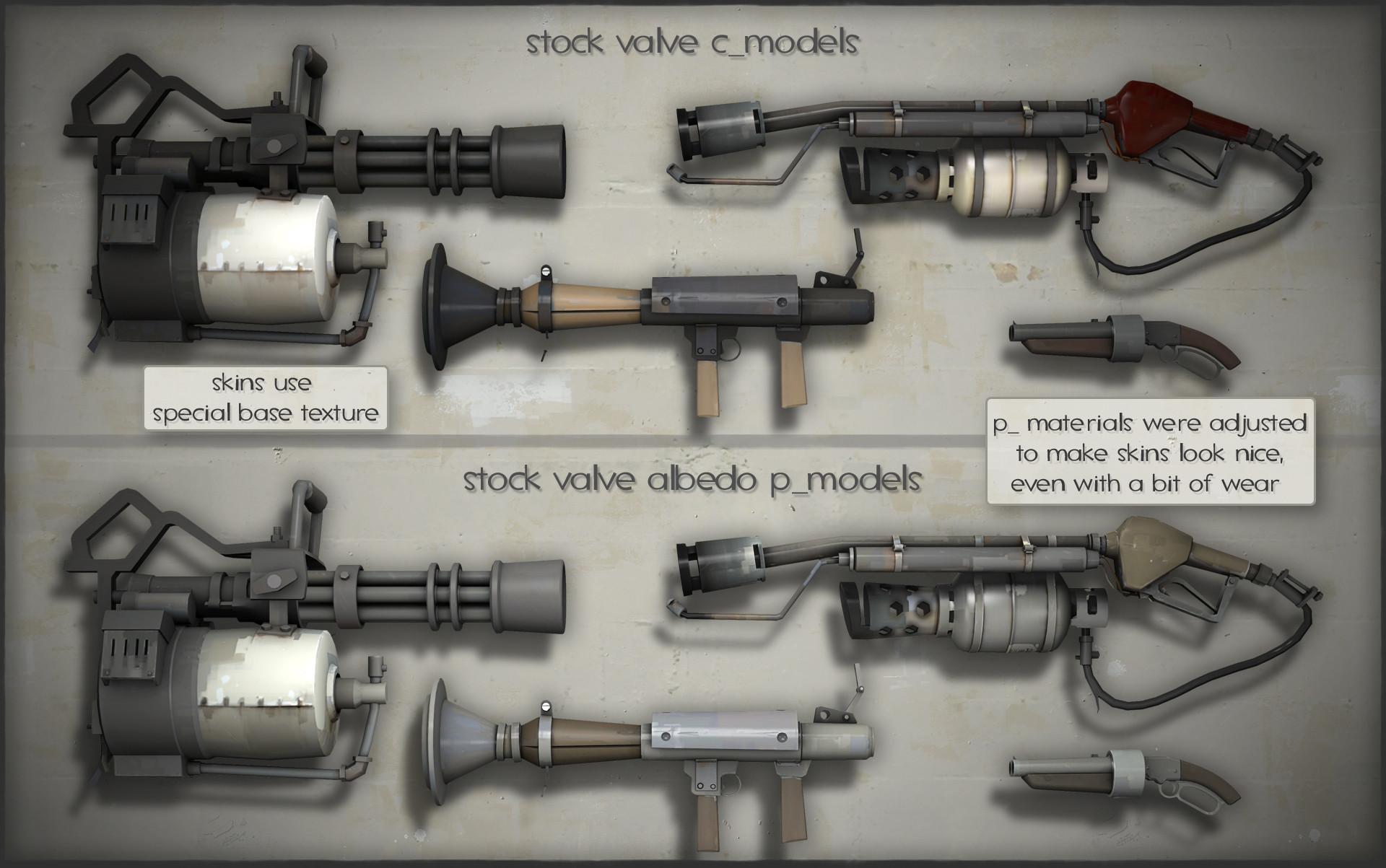 War Paint Materials fixes and improvements [Team Fortress 2] [Mods]