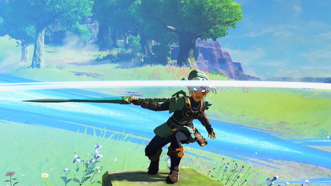 True Fierce Deity Sword Mod for The Legend of Zelda: Breath of the Wild