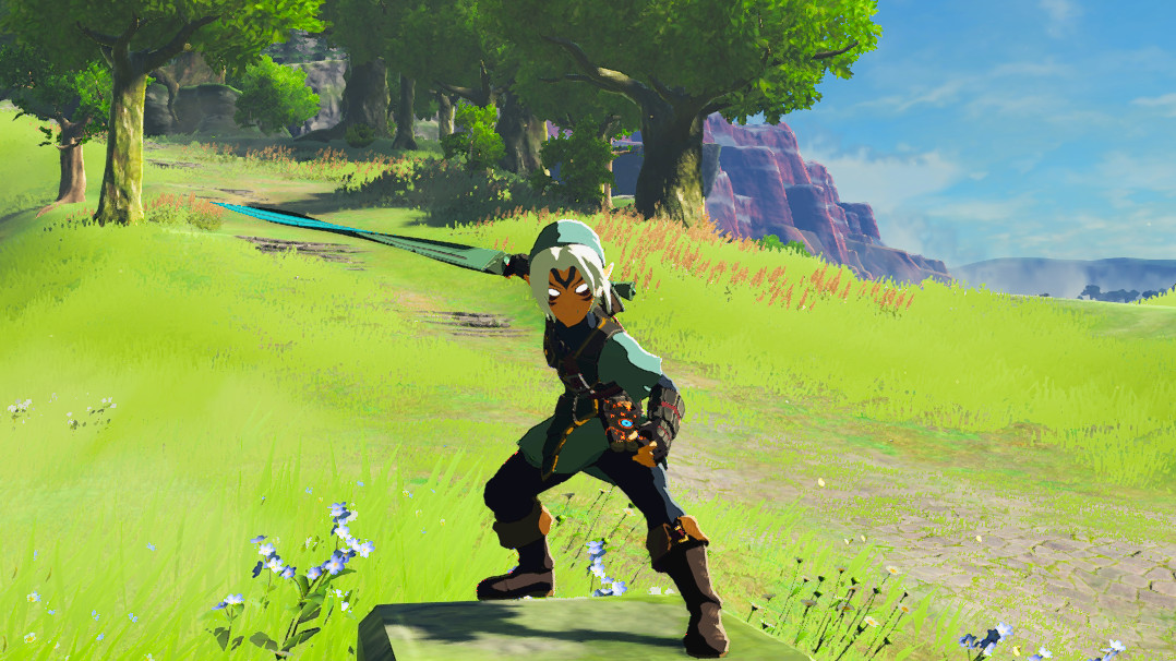True Fierce Deity Sword Mod for The Legend of Zelda: Breath of the Wild