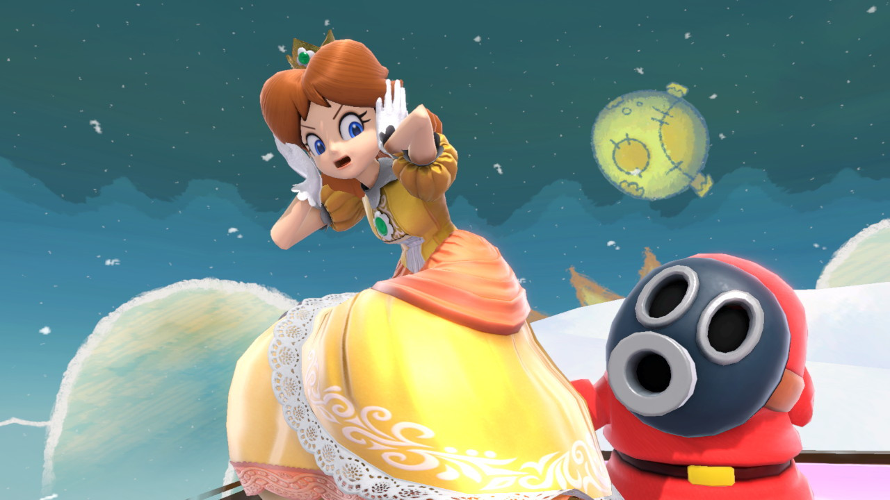 SMB2 Snifit for Daisy [Super Smash Bros. Ultimate] [Mods]