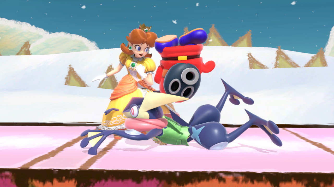 SMB2 Snifit for Daisy [Super Smash Bros. Ultimate] [Mods]