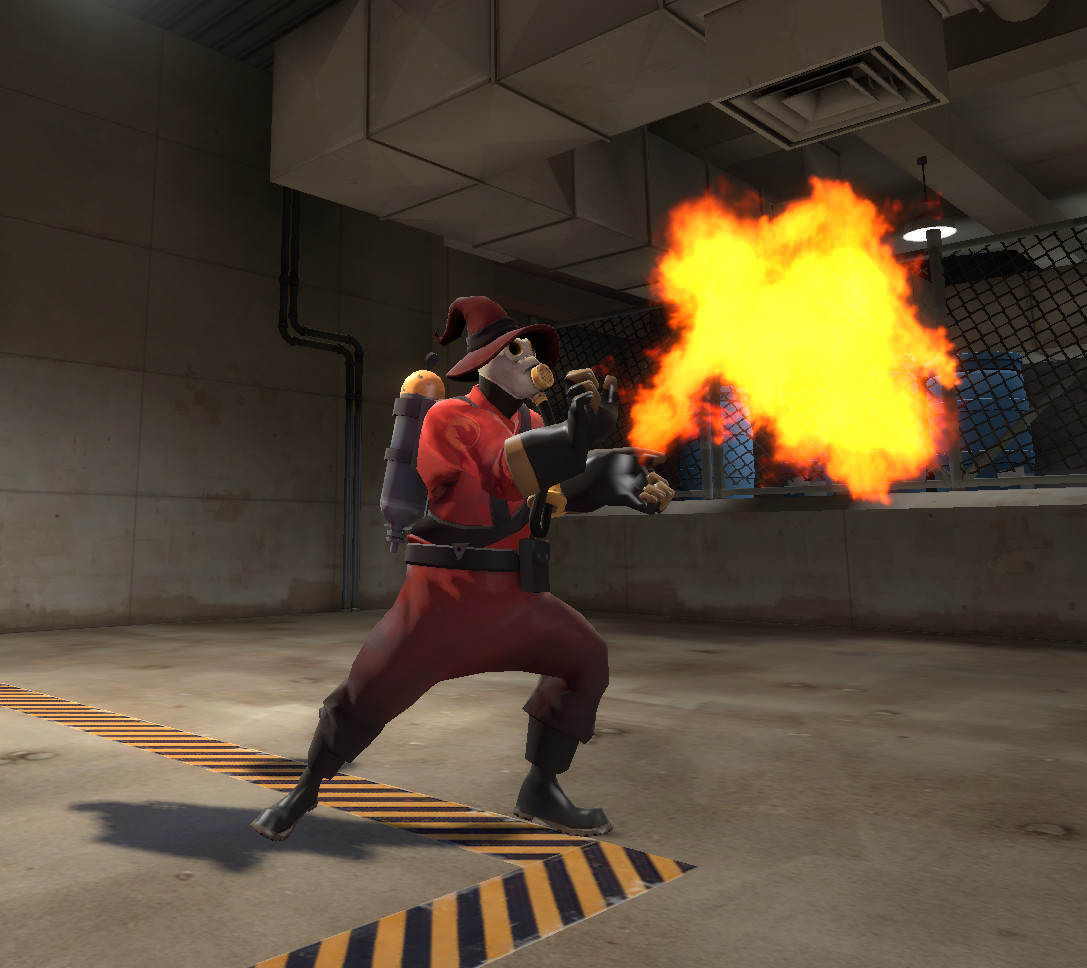 Capeless Seared Sorcerer [Team Fortress 2] [Mods]