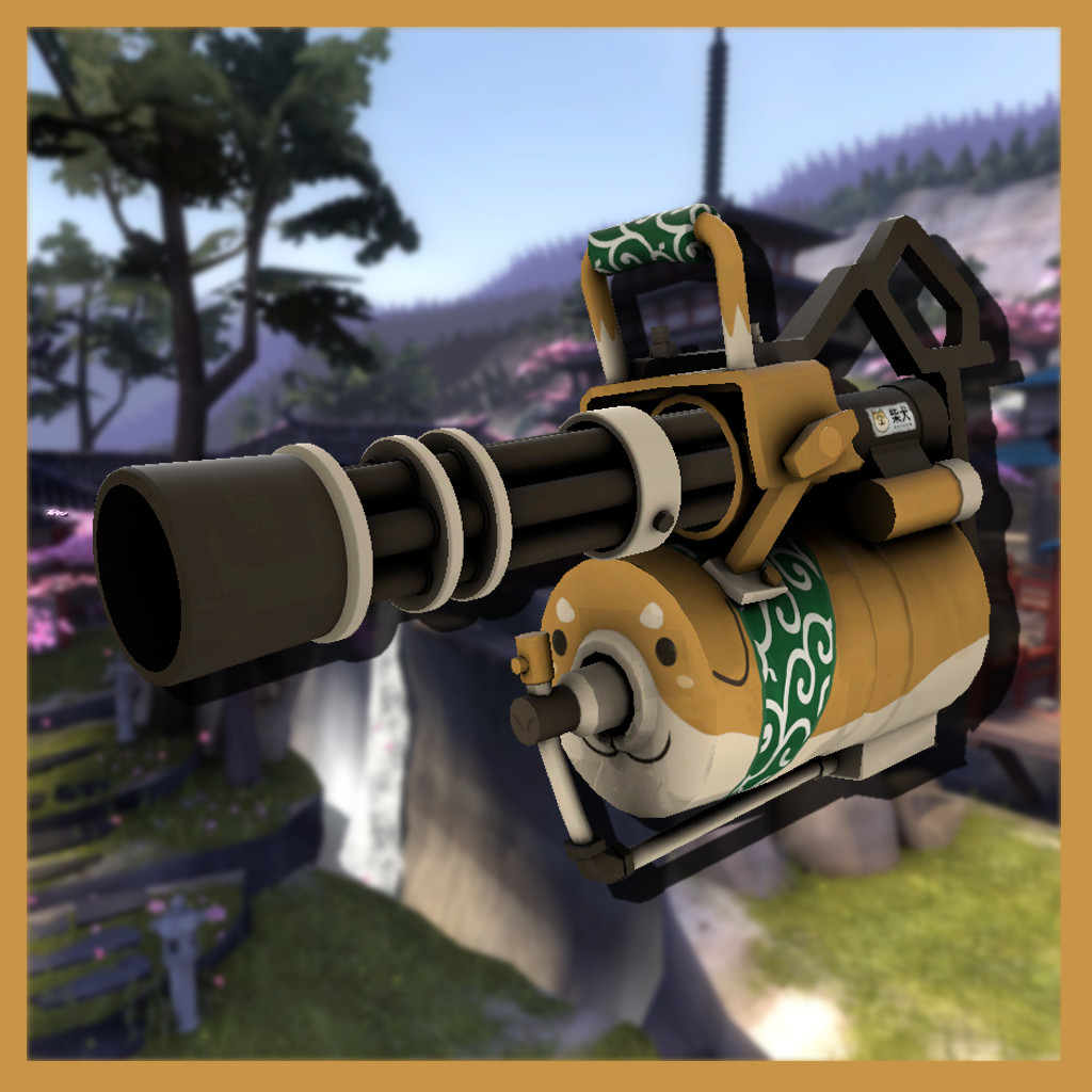 Shiba Shooter Minigun