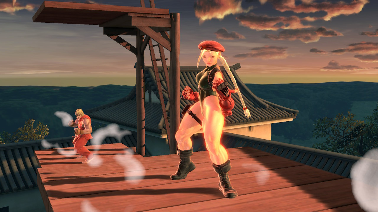 Cammy (SF6) over Sheik [Super Smash Bros. Ultimate] [Mods]