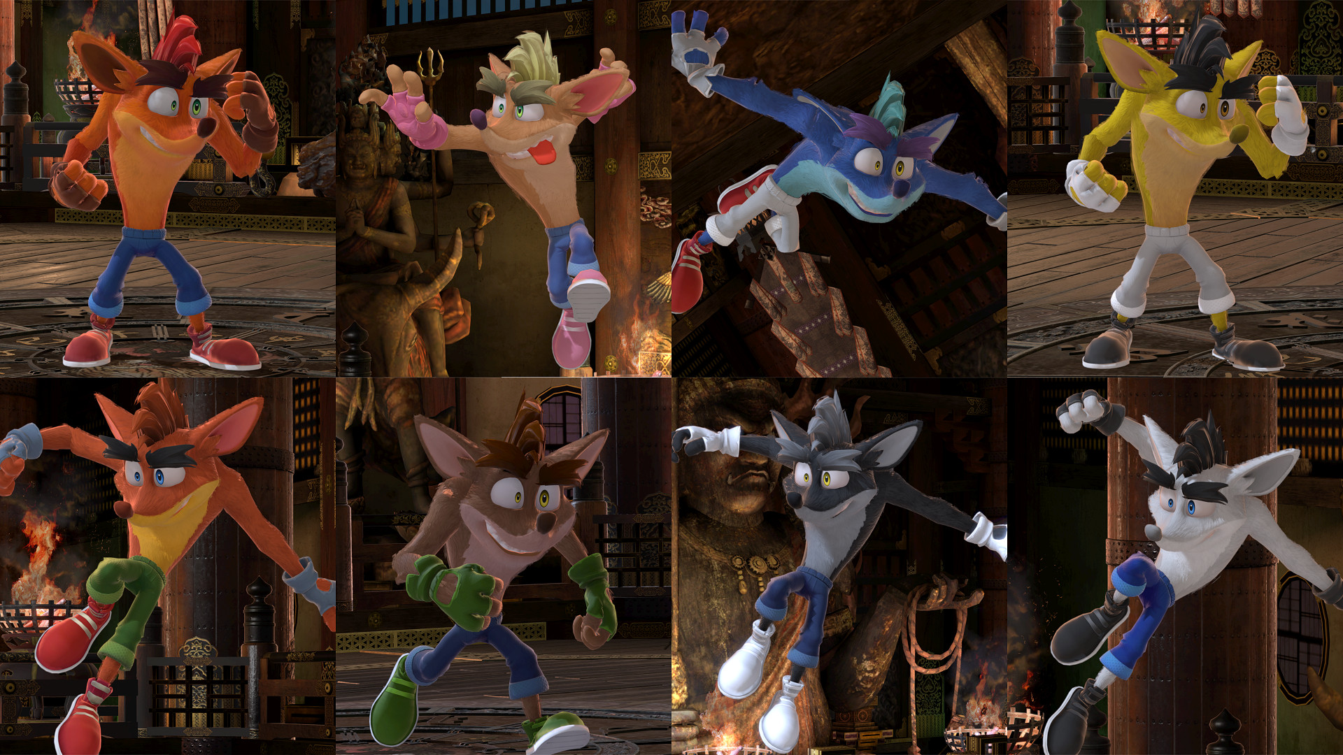 Crash Bandicoot UI [Super Smash Bros. Ultimate] [Mods]