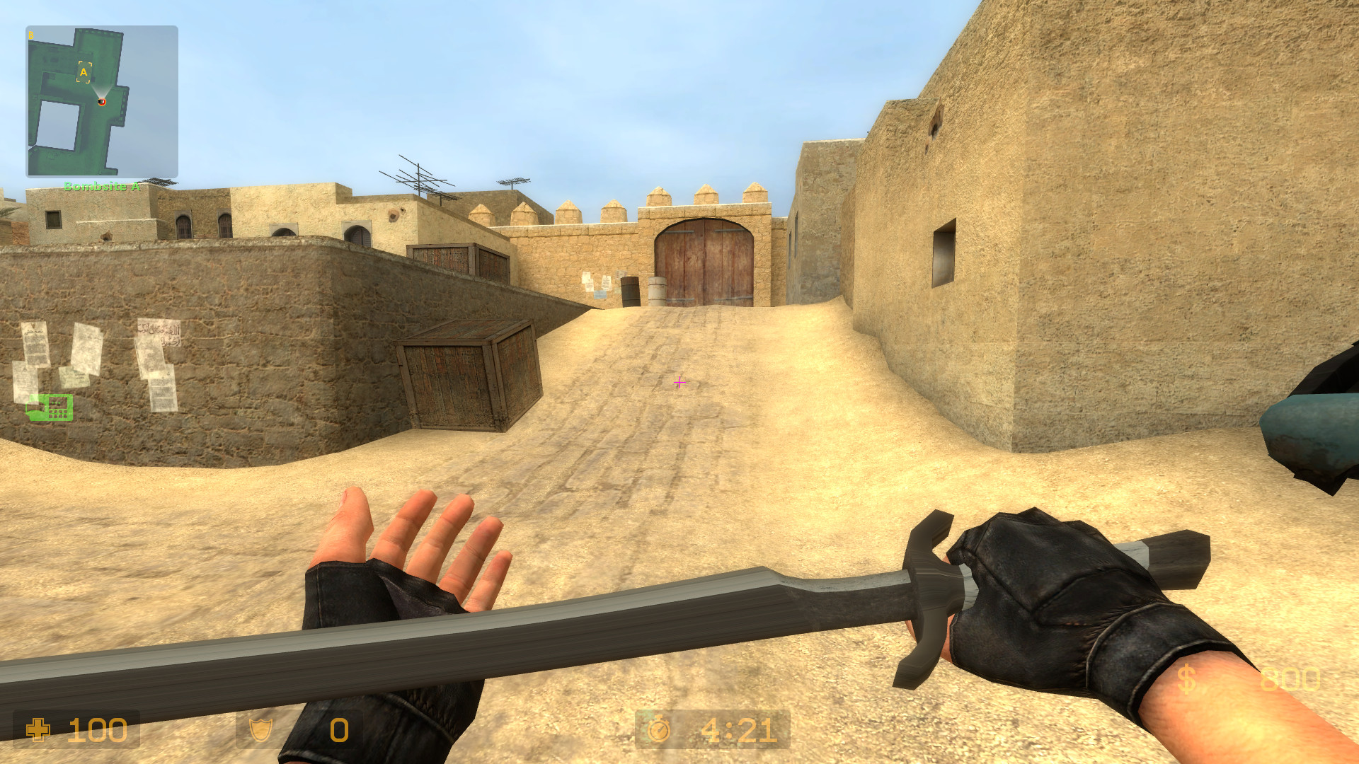 Comically Large Knife