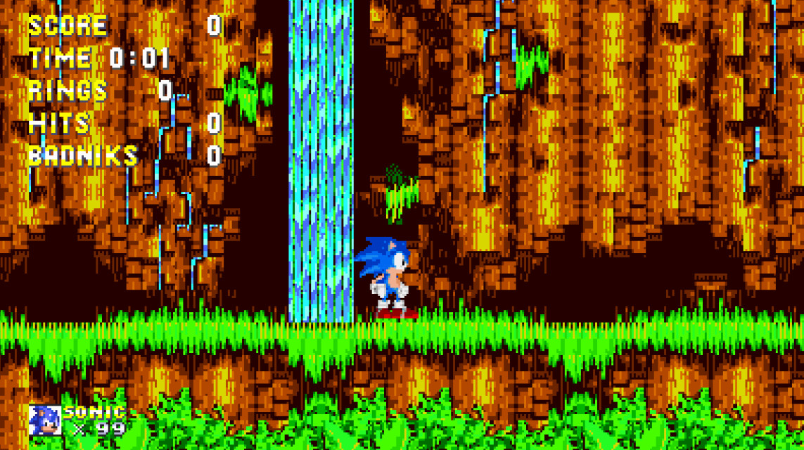 Sonic 3 A.I.R (Generations 3D Sprites) & Knuckles