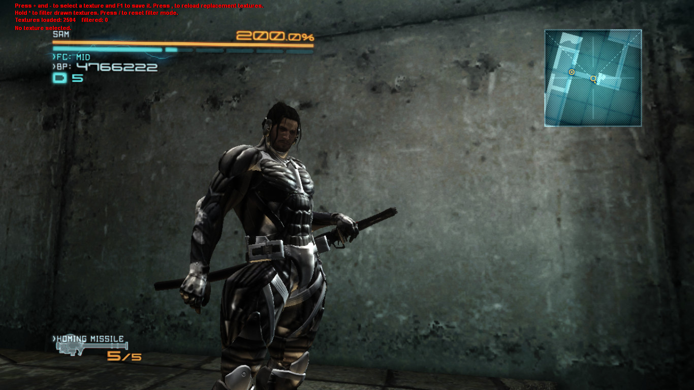 Nanosuited Jetstream Sam [Metal Gear Rising: Revengeance] [Mods]