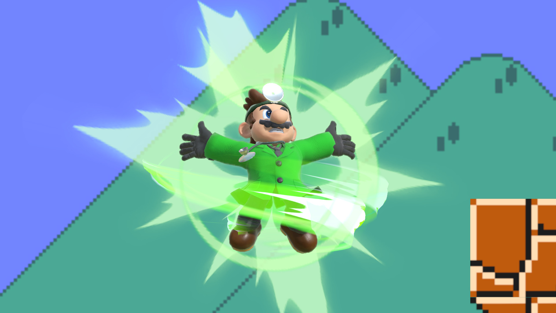 green-and-black-dr-mario-mod-for-super-smash-bros-ultimate-ssbu-mods