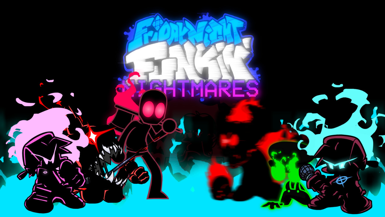 All Nightmare Mods in FNF Indie Cross - Friday Night Funkin' 