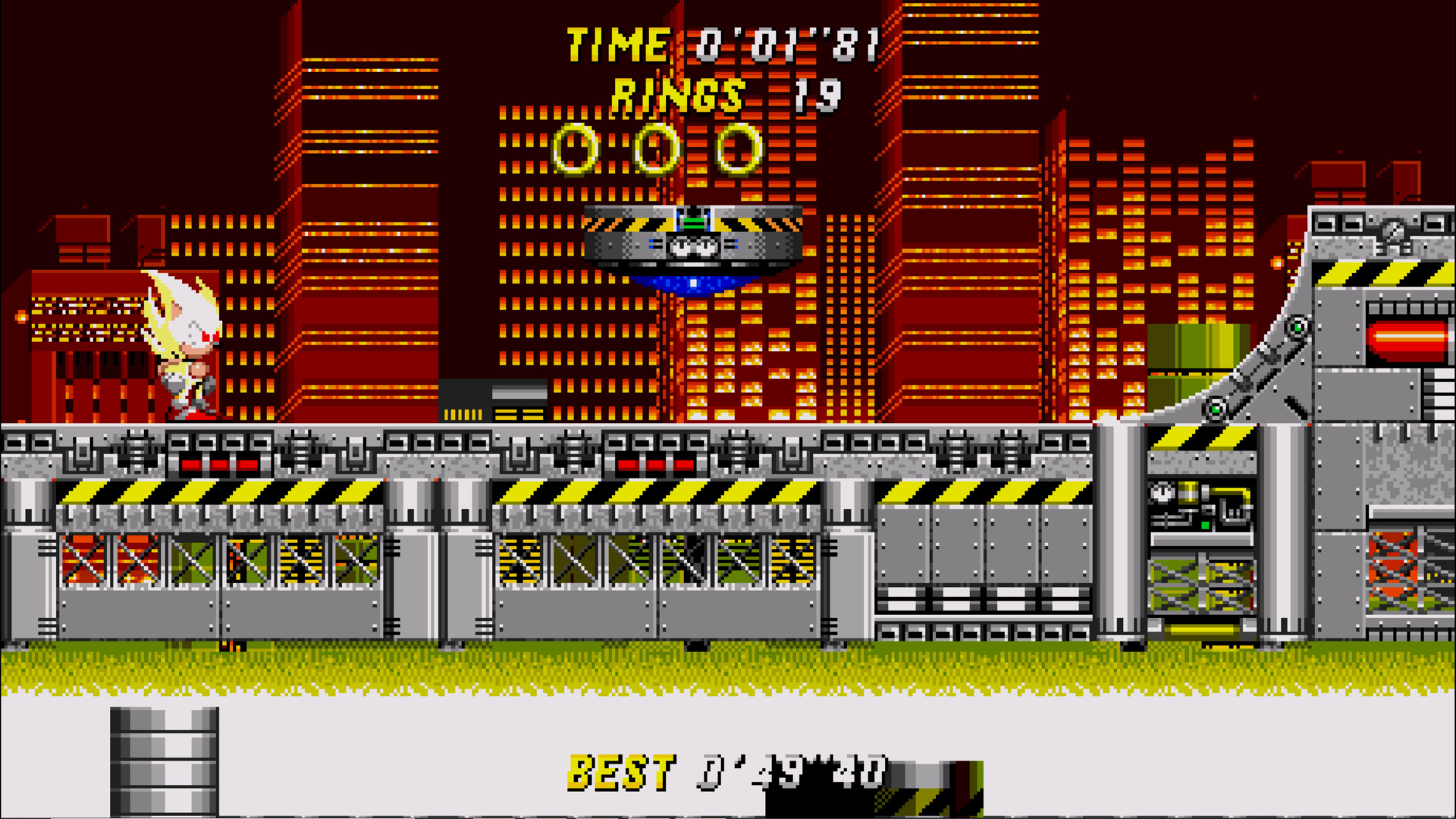 Modernized Super Sonic [Sonic The Hedgehog 2 Absolute] [Mods]