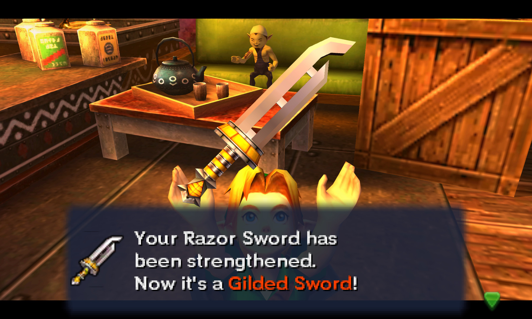 Razor Sword Over Gilded Sword The Legend Of Zelda Majoras Mask 3d